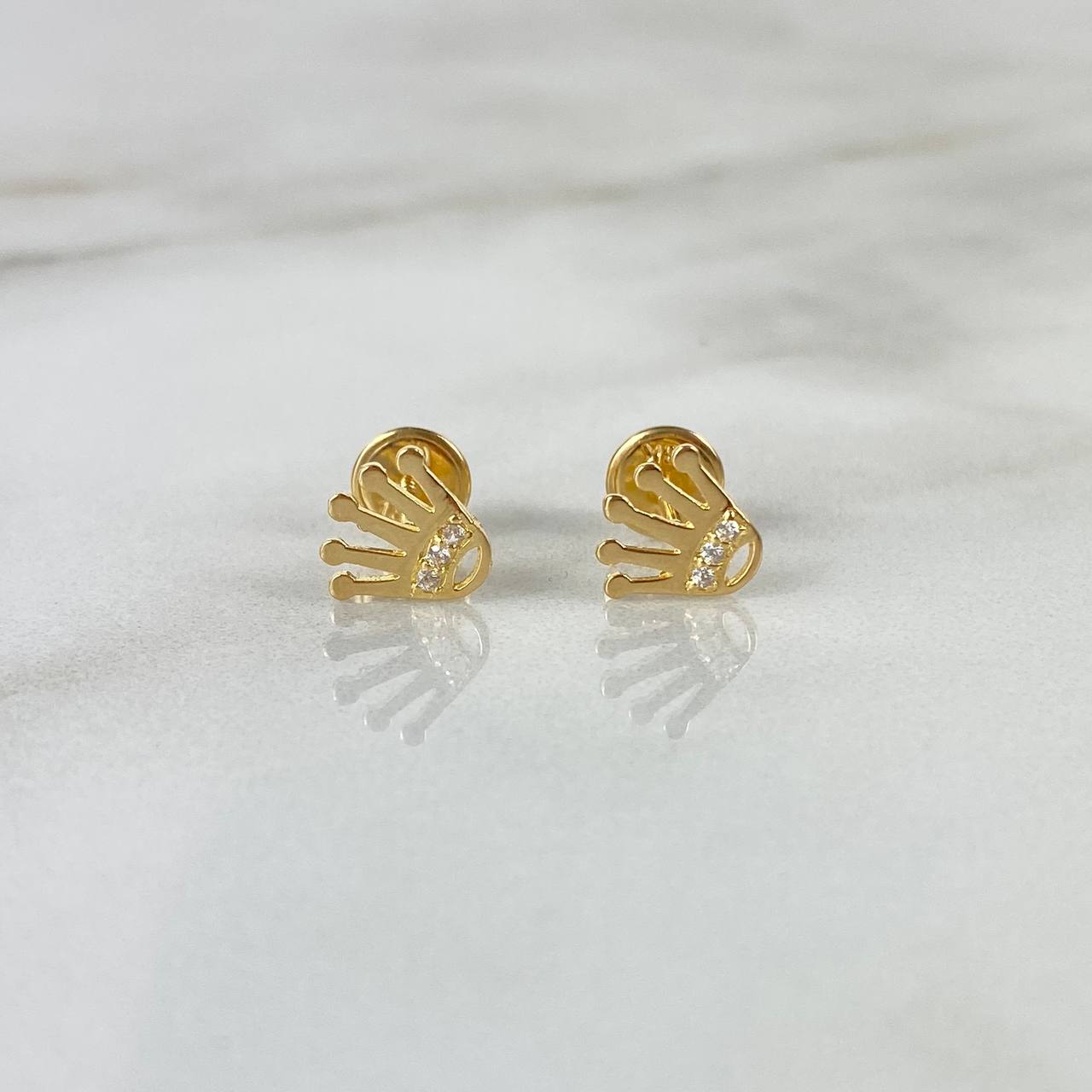 Topos Corona RX 0.7gr / Circones Blancos Oro Amarillo ©