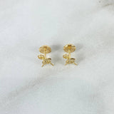 Topos Bailarina 0.75gr / Circones Blancos Oro Amarillo ©