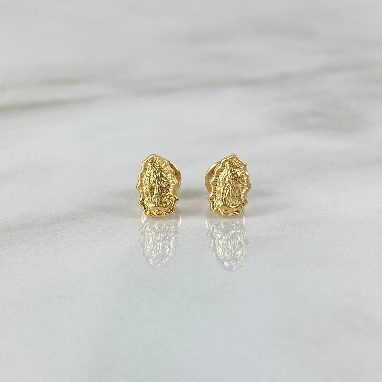Topos Virgen de Guadalupe 0.75gr / Silueta Oro Amarillo *
