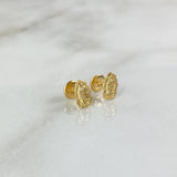Topos Virgen de Guadalupe 0.75gr / Silueta Oro Amarillo *
