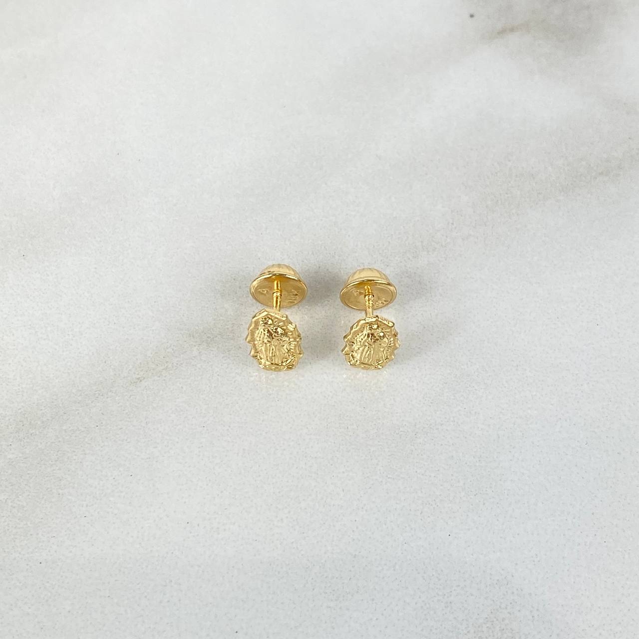 Topos Virgen de Guadalupe 0.8gr / Silueta Oro Amarillo ©