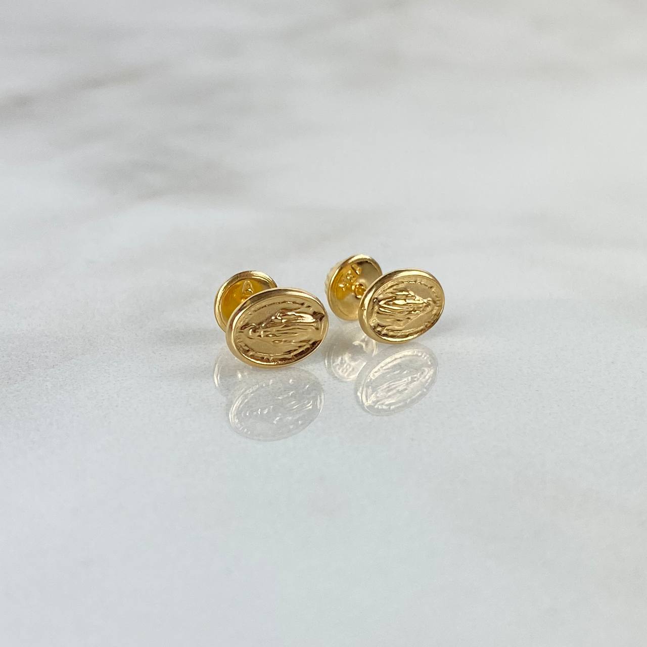 Topos Virgen Milagrosa 0.65gr / Oro Amarillo ©
