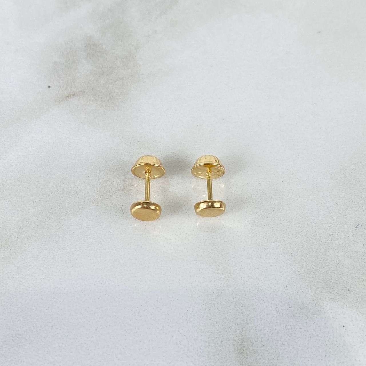 Topos Circulo 0.6gr / Oro Amarillo ©