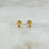 Topos Corazon 0.5gr / Troquelado Oro Amarillo *