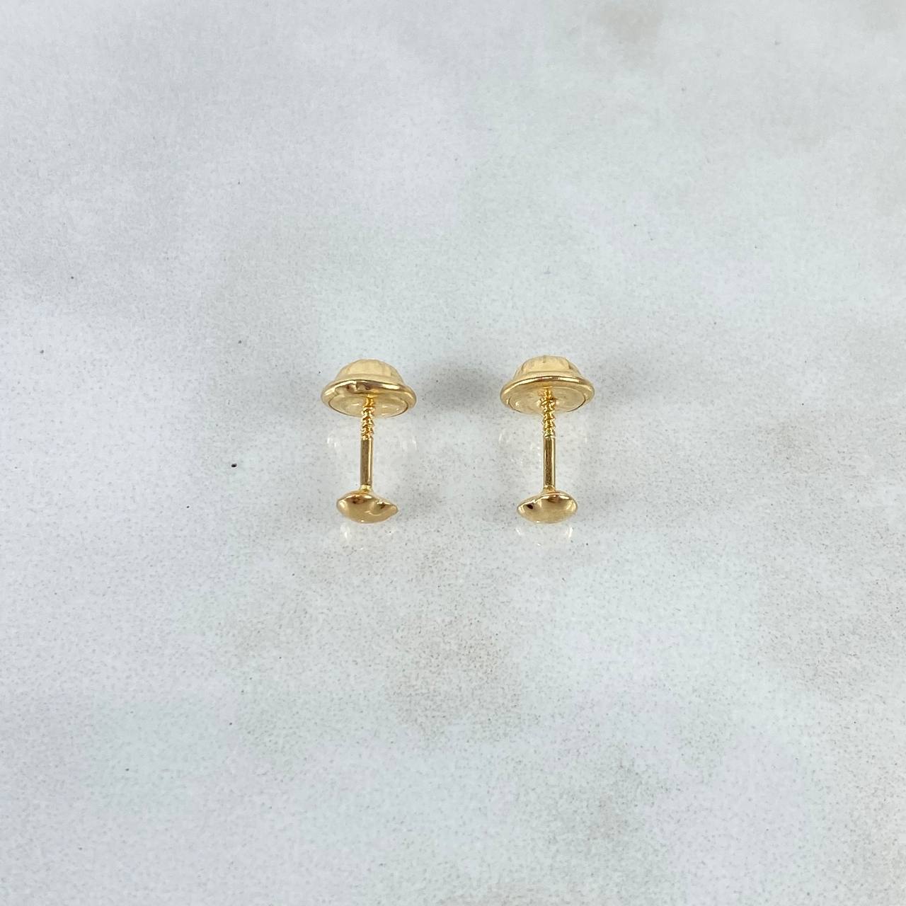 Topos Corazon 0.45gr / Troquelado Oro Amarillo ©