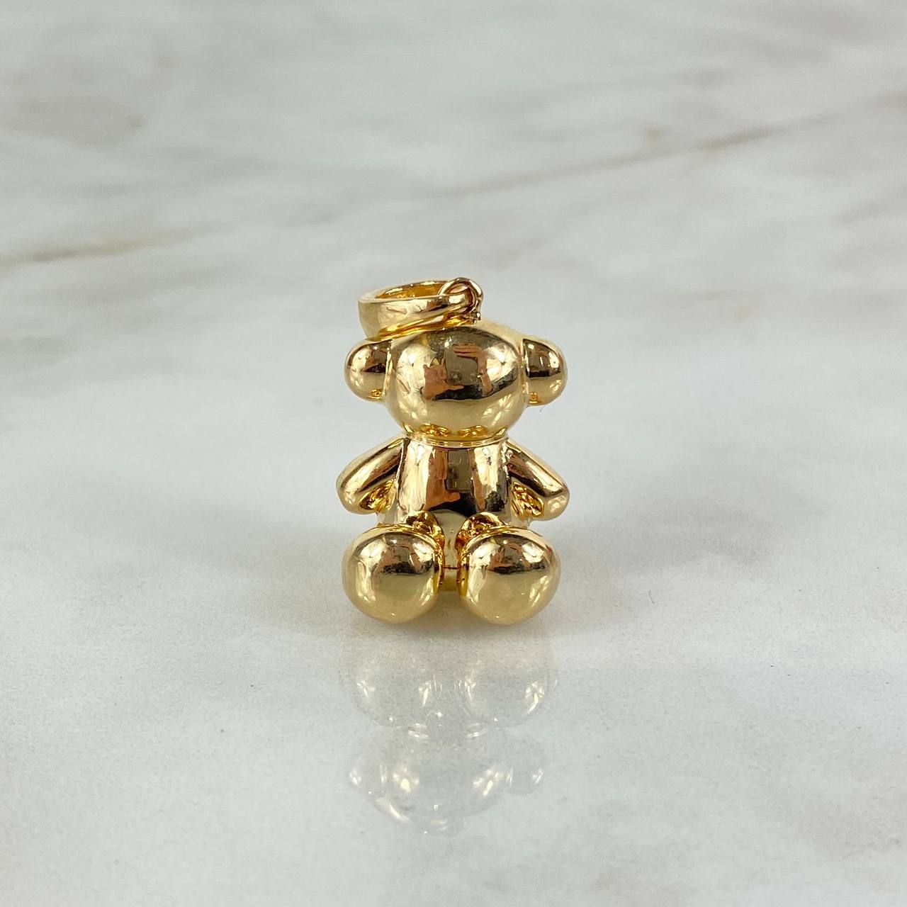 Dije Oso Sin Rostro 10gr / 3.3cm / 1mm Oro Amarillo Nac.Esp ©