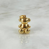 Dije Oso Sin Rostro 10gr / 3.3cm / 1mm Oro Amarillo Nac.Esp ©