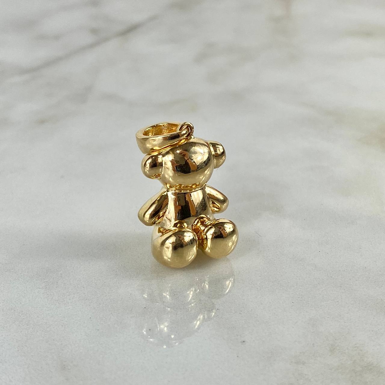 Dije Oso Sin Rostro 10gr / 3.3cm / 1mm Oro Amarillo Nac.Esp ©