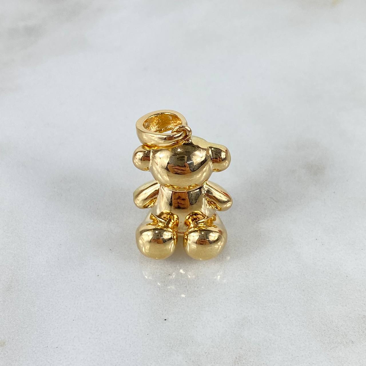 Dije Oso Sin Rostro 10gr / 3.3cm / 1mm Oro Amarillo Nac.Esp ©