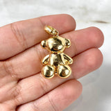 Dije Oso Sin Rostro 10gr / 3.3cm / 1mm Oro Amarillo Nac.Esp ©
