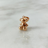 Dije Oso Sin Rostro 4.05gr / 2.3cm / 1mm Oro Rosa Nac.Esp ©