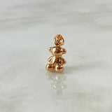 Dije Oso Sin Rostro 2gr / 1.7cm / 1mm Oro Rosa Nac.Esp ©