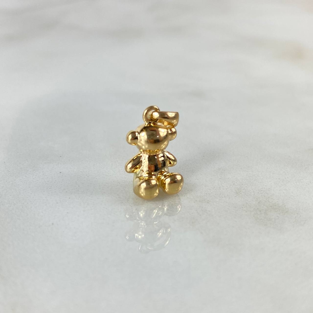 Dije Oso Sin Rostro 1.95gr / 1.7cm / 1mm Oro Amarillo Nac.Esp ©