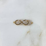 Herraje Infinitos 2gr / 3.2cm / Circones Blancos Negros Oro Amarillo ©