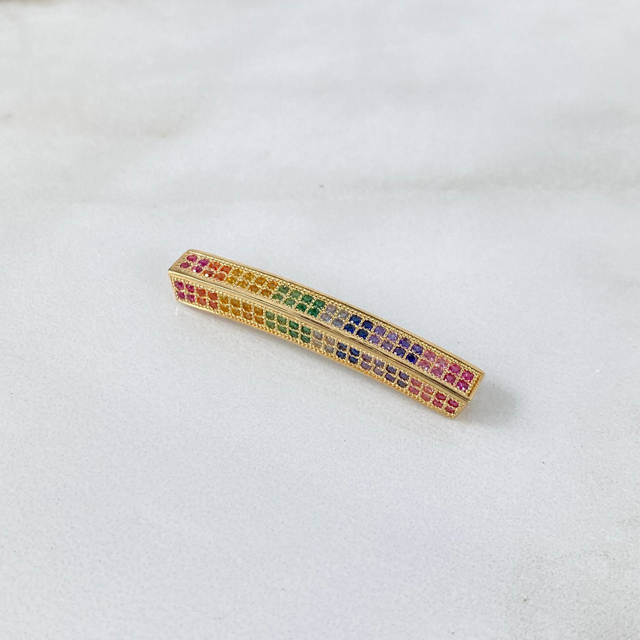 Herraje Barra 5.4gr / 3.8cm / Circones de Colores Oro Amarillo ©