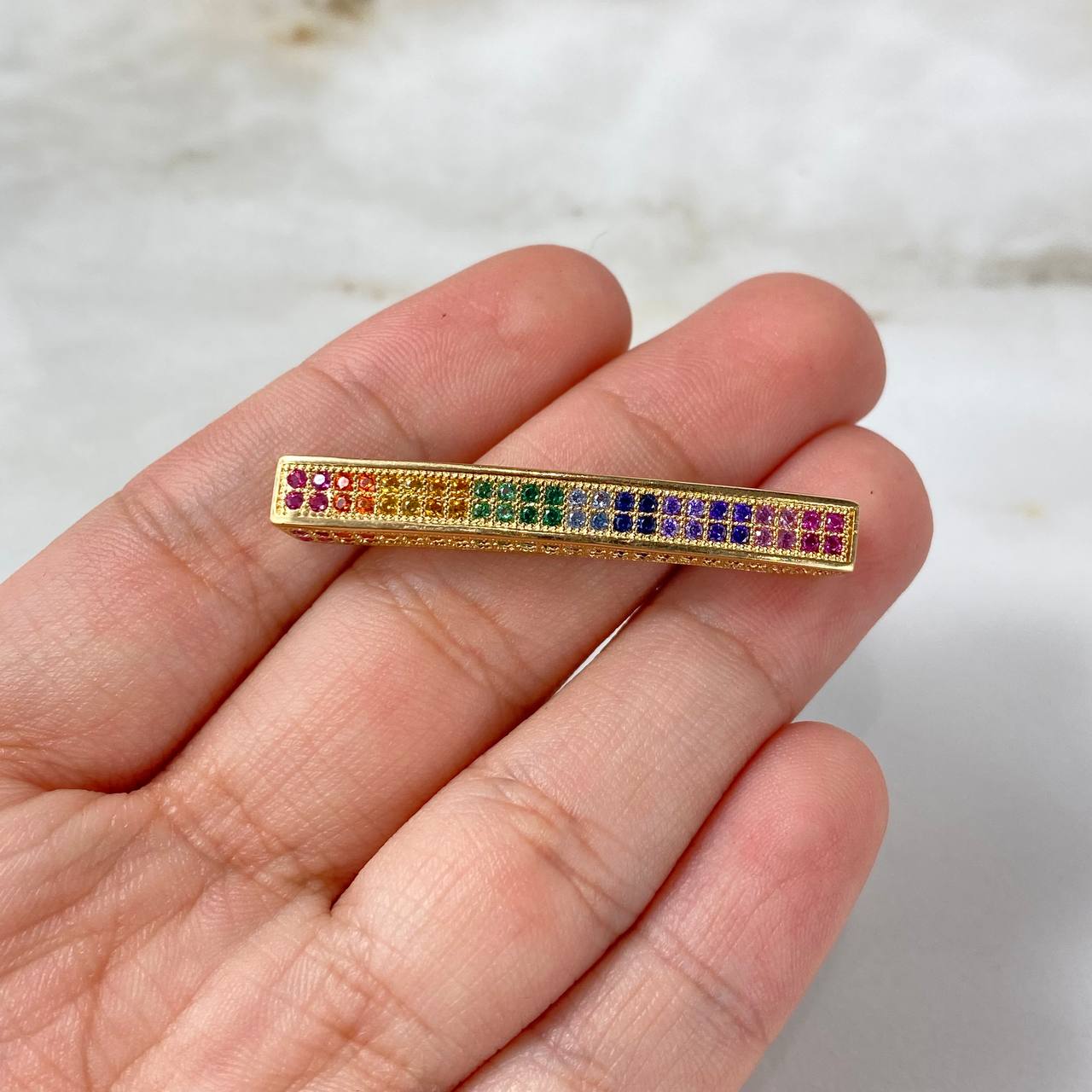 Herraje Barra 5.4gr / 3.8cm / Circones de Colores Oro Amarillo ©