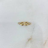Herraje Infinito 0.25gr / 1.5cm / Oro Amarillo ©