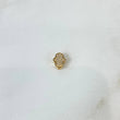Herraje Mano Hamsa 1gr / 0.9cm / Circones Blancos Oro Amarillo ©
