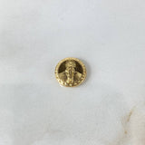 Herraje Virgen Milagrosa 1.1gr / 1.4cm / Tambor Oro Amarillo ©