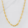 Cadena Rustica Burbuja 14.35g / 60cm / 4.38mm Oro Amarillo 18K