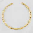 Pulso Rustico Cilindro 4.9g / 20cm / 3.77mm Oro Amarillo 18K