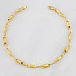 Pulso Rustico Eslabon 4.15g / 20cm / 3.85mm Oro Amarillo 18K