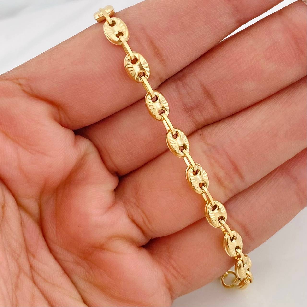 Pulso GC Diamantada 5.05g / 20cm / 5.03mm Oro Amarillo 18K