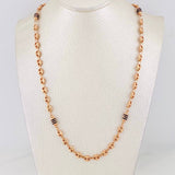 Cadena Rustica GC 9.5g / 45cm / 5.04mm Oro Rosa 18K