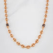 Cadena Rustica GC 9.5g / 45cm / 5.04mm Oro Rosa 18K