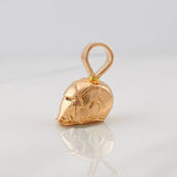 Dije Armadura 7.8g / 2.05cm Oro Rosa 18K