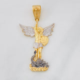 Dije San Miguel Arcangel 10.05g / 5cm Tres Oros 18K