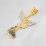 Dije San Miguel Arcangel 6.5g / 5cm Tres Oros 18K
