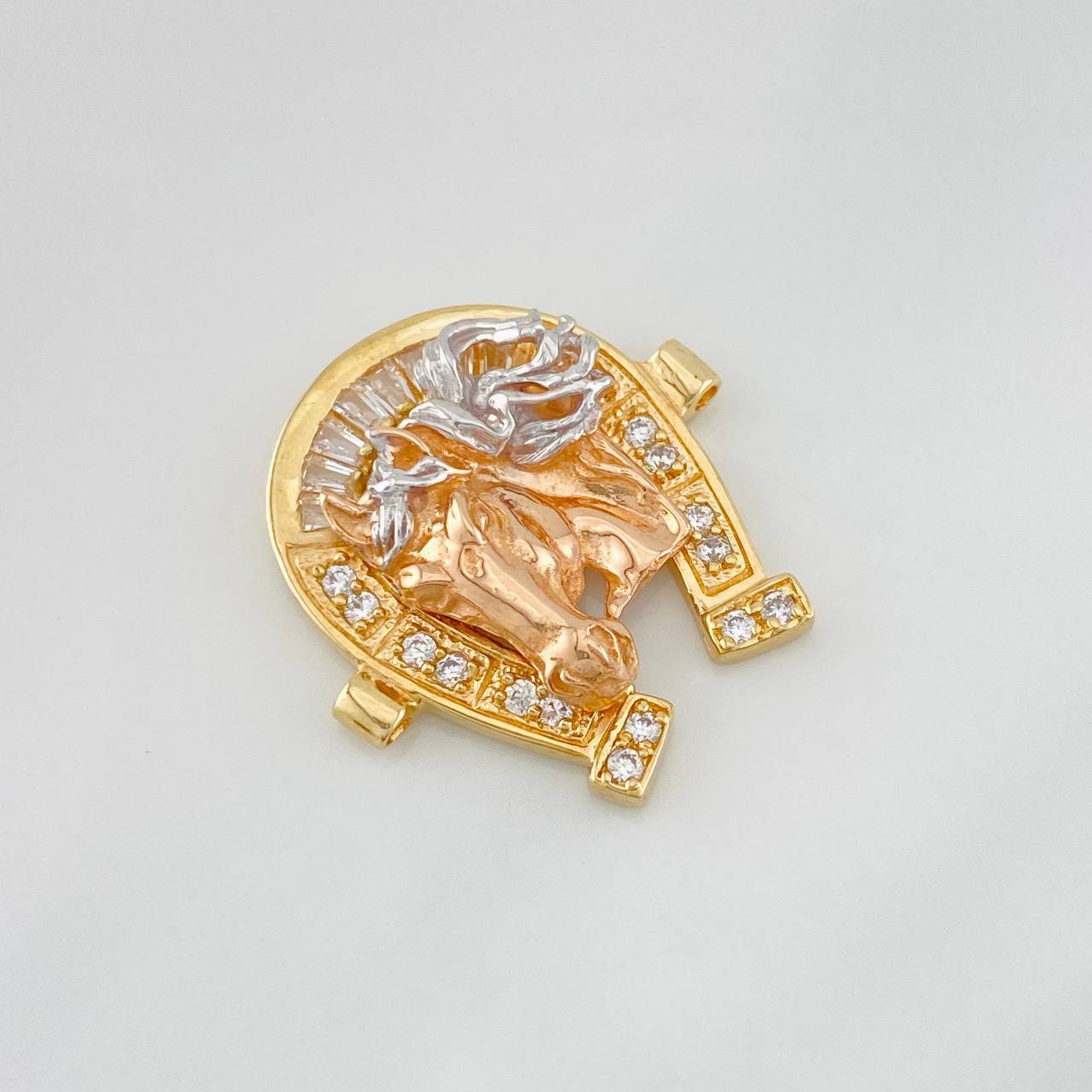 Herraje Herradura Caballo 8.7g / 2.08cm Tres Oros 18K