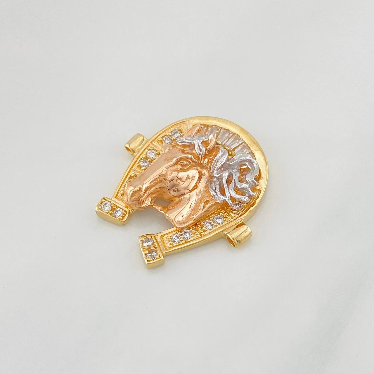 Herraje Herradura Caballo 8.7g / 2.08cm Tres Oros 18K
