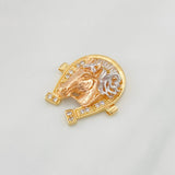 Herraje Herradura Caballo 8.7g / 2.08cm Tres Oros 18K