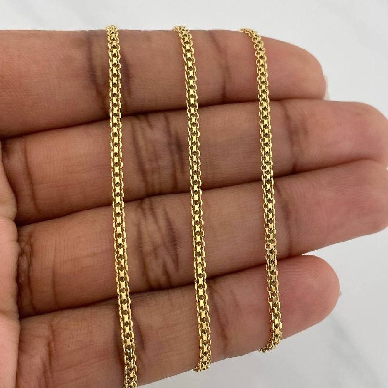 Cadena China 5.5 g / 60 cm / 1.96 mm Oro Amarillo 18K