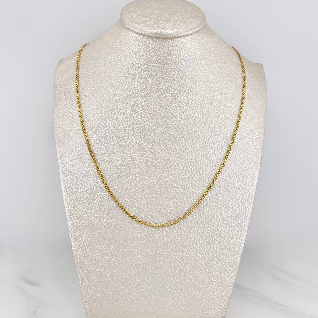 Cadena China 4.25 g / 45 cm / 1.2 mm Oro Amarillo 18K