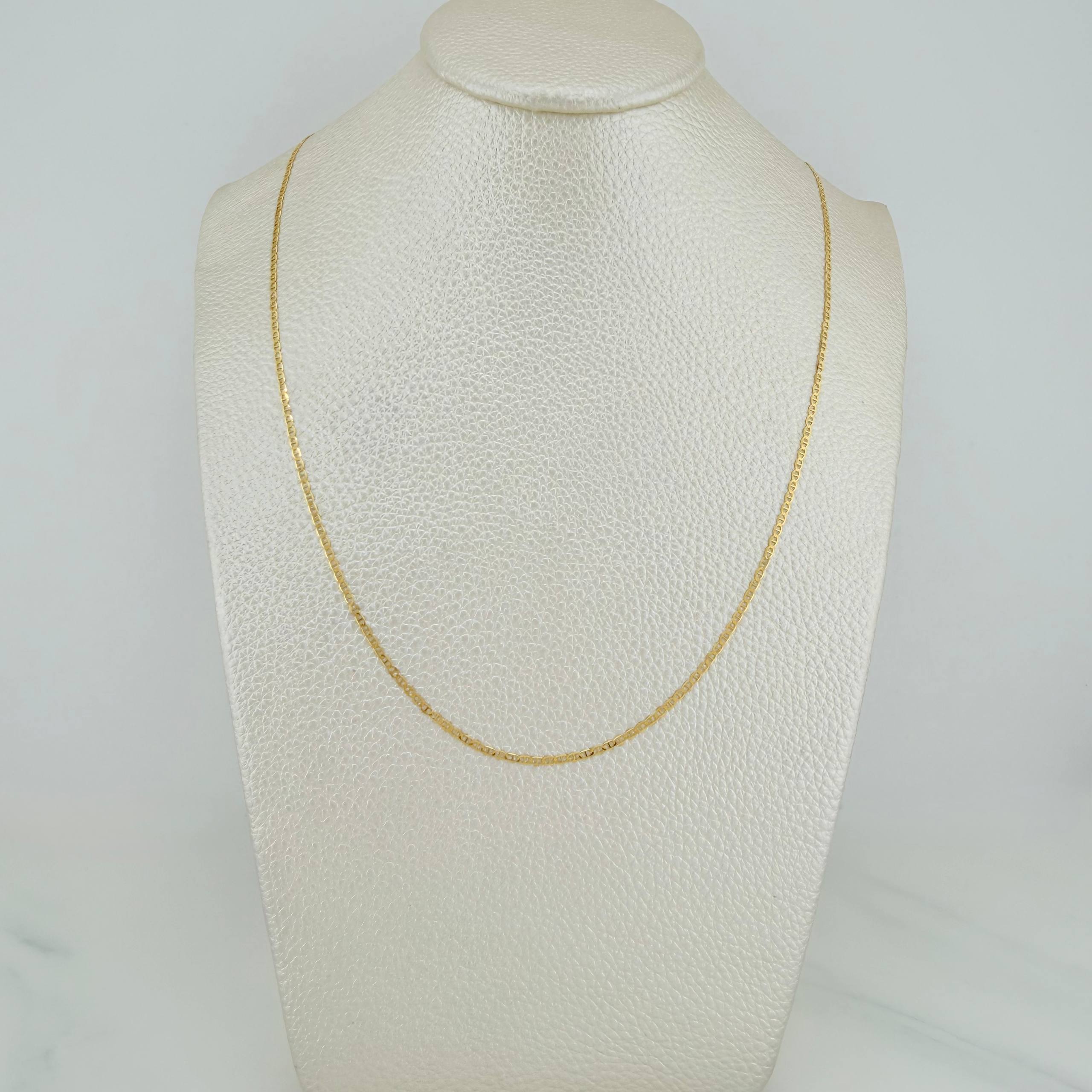Cadena Escalera 1.35 g / 50.4 cm / 1.43 mm Oro Amarillo 18K