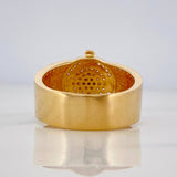 Anillo Brujula 9.9g / T9 1/4 Tres Oros 18K
