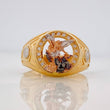 Anillo San Miguel Arcangel 6.1g / T9 1/2 Tres Oros 18K