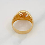 Anillo San Miguel Arcangel 6.1g / T9 1/2 Tres Oros 18K