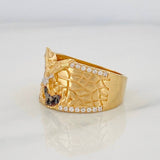 Anillo San Miguel Arcangel 9.45g / T10 Tres Oros 18K