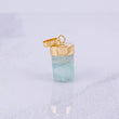 Dije Morralla Esmeralda 1.5g / 1.8cm Oro Amarillo 18K