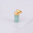 Dije Morralla Esmeralda 0.8g / 1.7cm Oro Amarillo 18K