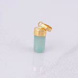 Dije Morralla Esmeralda 0.8g / 1.7cm Oro Amarillo 18K