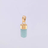 Dije Morralla Esmeralda 0.8g / 1.7cm Oro Amarillo 18K