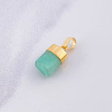 Dije Morralla Esmeralda 1.25g / 1.6cm Oro Amarillo 18K