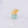 Dije Morralla Esmeralda 1.05g / 1.5cm Oro Amarillo 18K