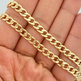 Cadena Cubana 7gr / 70.2cm / Oro Amarillo +1 18K +