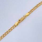 Cadena Cubana 5.55gr / 65.4cm / Oro Amarillo +1 18K +